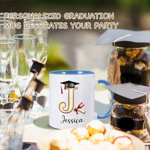 Custom Graduation with Initial Personalized | Customised Coffee Mug | 11 OZ