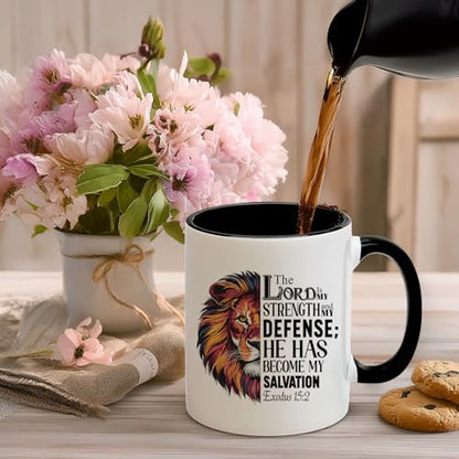 Christian Gifts for Men Religious Funny | Ceramic Coffee Mug | 11 OZ