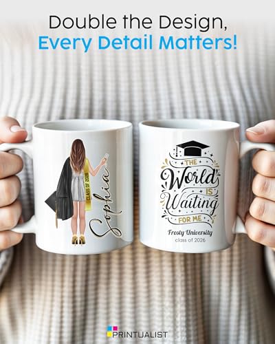 Custom Graduation 2026 Personalized Grad | Customised Coffee Mug | 11 OZ