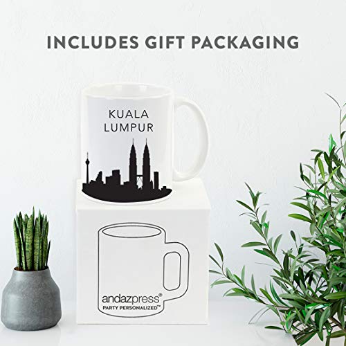 Tourist Travel Souvenir Gift Kuala Lumpur | Ceramic Coffee Mug | 11 OZ