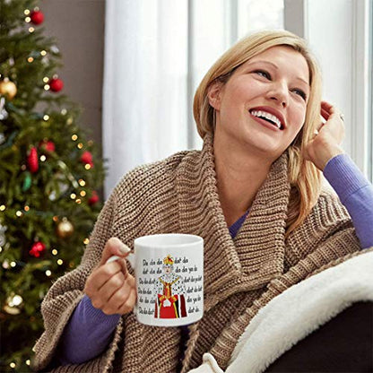 Novelty Hamilton King Gifts for Women Fun | Ceramic Coffee Mug | 11 OZ
