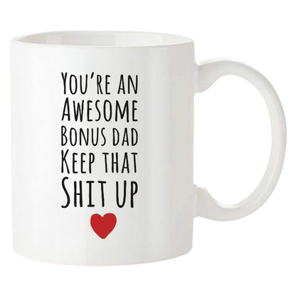 | Ceramic Coffee Mug | Father's Day Gift | Stylish Printed Design | Tea & Coffee Cup | 11oz