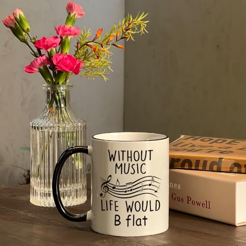 Music Teacher Appreciation Gift Lover Gifts | Ceramic Coffee Mug | 11 OZ