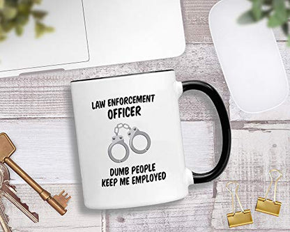Law Enforcement Gifts for Men and Women Police | Ceramic Coffee Mug | 11 OZ