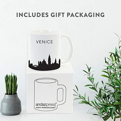 Tourist Travel Souvenir Gift Venice Italy | Ceramic Coffee Mug | 11 OZ