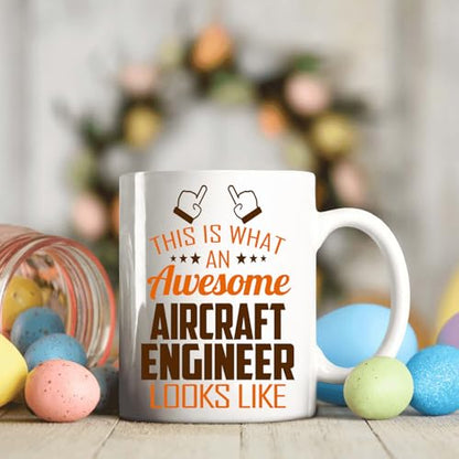 Awesome Aircraft Engineer This Is What an | Ceramic Coffee Mug | 11 OZ