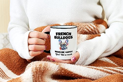 French Bulldog Gifts Frenchie For Mom Or Dad | Ceramic Coffee Mug | 11 OZ