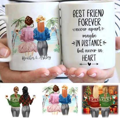 Mother s Day Gift for Best Friend Custom | Customised Coffee Mug | 11 OZ