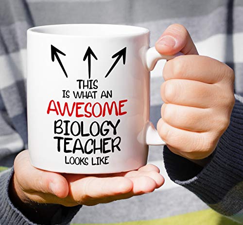 Funny This is What an Awesome Biology Teacher | Ceramic Coffee Mug | 11 OZ
