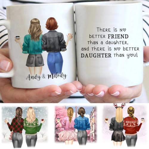 Personalized Daughter from Mom Mother s Day | Customised Coffee Mug | 11 OZ