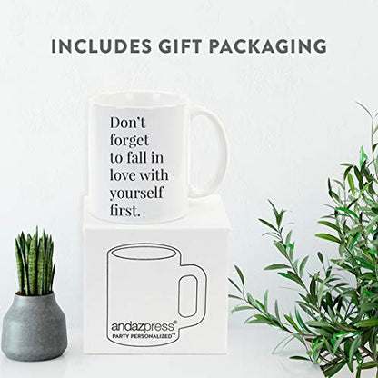 Motivational Inspirational Quote Gift Don t | Ceramic Coffee Mug | 11 OZ