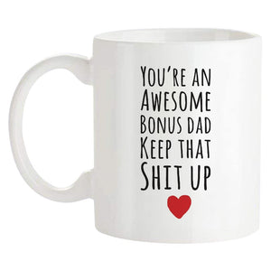 | Ceramic Coffee Mug | Father's Day Gift | Stylish Printed Design | Tea & Coffee Cup | 11oz