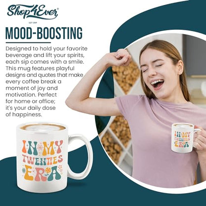 shop4ever In My Twenties Era 20 Year Old Retro | Ceramic Coffee Mug | 11 OZ