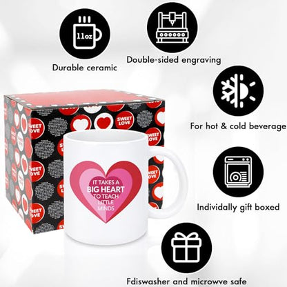 Teacher Gifts For Women End Of Year | Ceramic Coffee Mug | 11 OZ