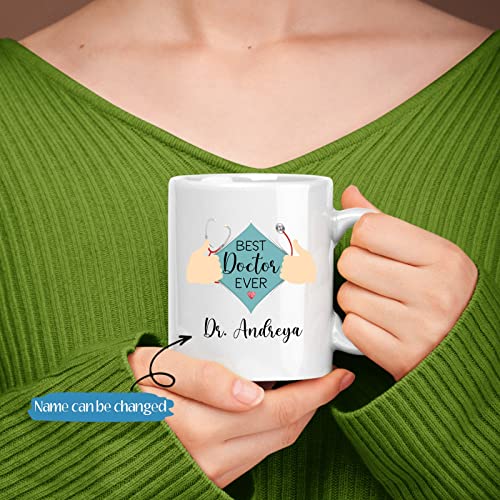 Best Doctor Ever Custom Personalized Gift | Customised Coffee Mug | 11 OZ