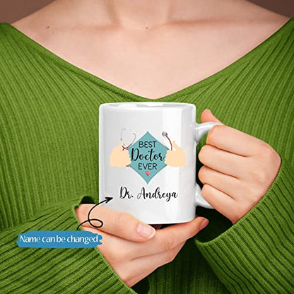 Best Doctor Ever Custom Personalized Gift | Customised Coffee Mug | 11 OZ