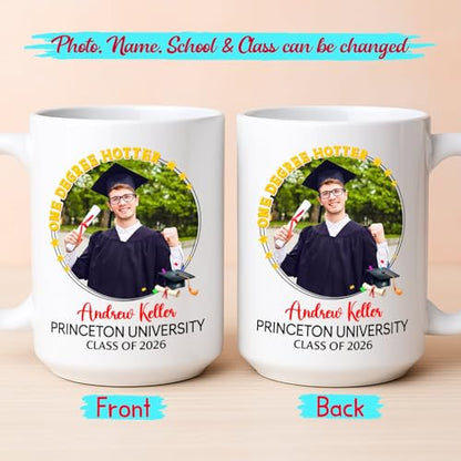 One Degree Hotter Gift For Graduation | Customised Coffee Mug | 11 OZ