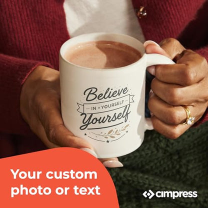 Personalized Custom with Photo or Text | Customised Coffee Mug | 11 OZ