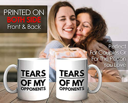 Lawyer Tears of My Opponents Funny Attorney | Ceramic Coffee Mug | 11 OZ