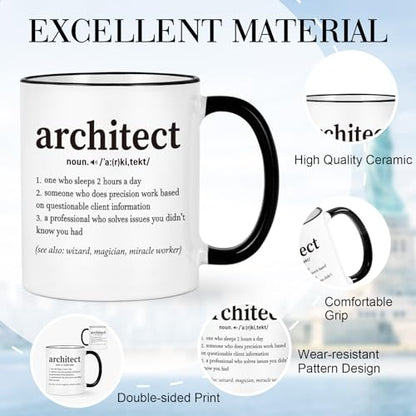 Architecture Gifts Christmas for Architects | Ceramic Coffee Mug | 11 OZ