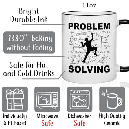 Funny Teacher Appreciation Gift for Math Women | Ceramic Coffee Mug | 11 OZ