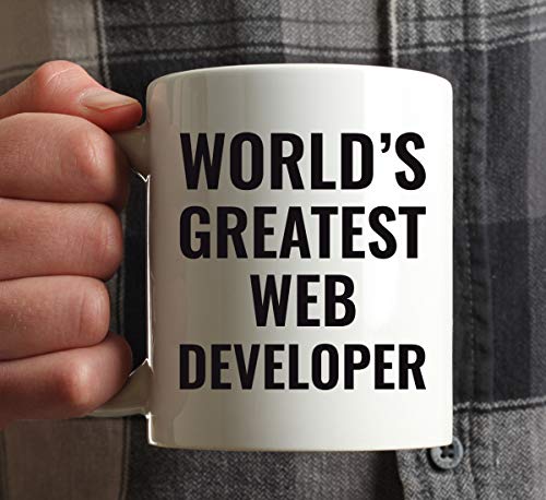 Gift for Men or Women World s Greatest Web | Ceramic Coffee Mug | 11 OZ