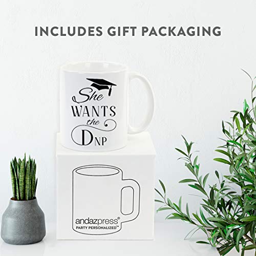 Graduation Gift She Wants The DNP 1-Pack | Ceramic Coffee Mug | 11 OZ