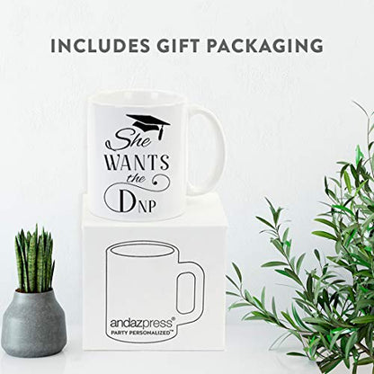 Graduation Gift She Wants The DNP 1-Pack | Ceramic Coffee Mug | 11 OZ
