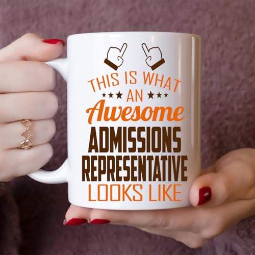 Awesome Admissions Representative This Is What | Ceramic Coffee Mug | 11 OZ