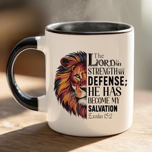 Christian Gifts for Men Religious Funny | Ceramic Coffee Mug | 11 OZ