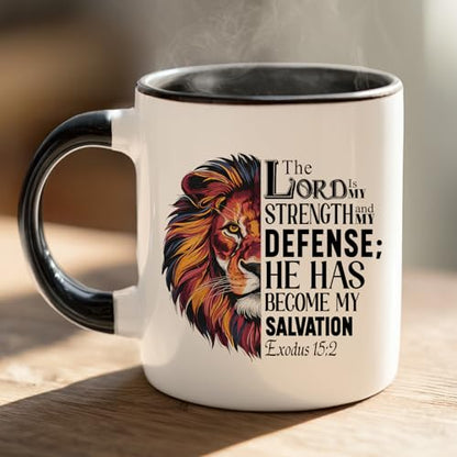 Christian Gifts for Men Religious Funny | Ceramic Coffee Mug | 11 OZ