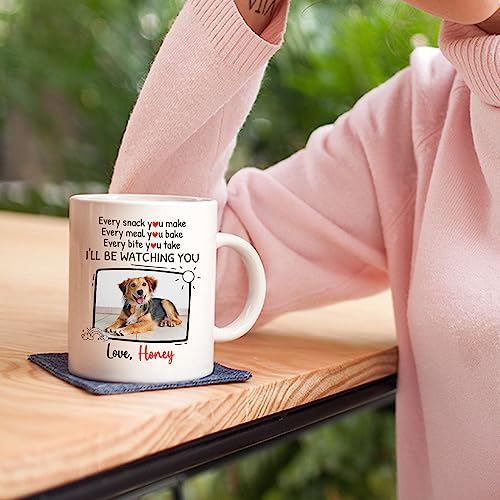 Personalized Dogs Name Photo Gift For Dog | Customised Coffee Mug | 11 OZ