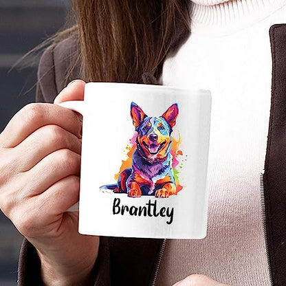 Australian Cattle Dog Gift For Men Women | Customised Coffee Mug | 11 OZ