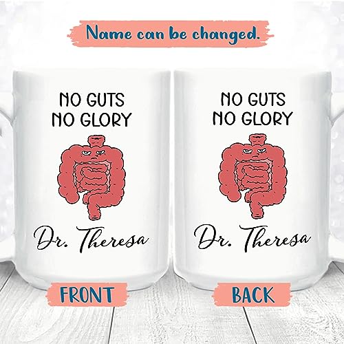 No Guts Glory Personalized | Customised Coffee Mug | 11 OZ