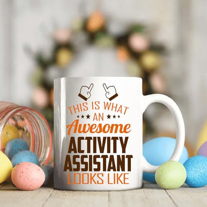 Awesome Activity Assistant This Is What an | Ceramic Coffee Mug | 11 OZ