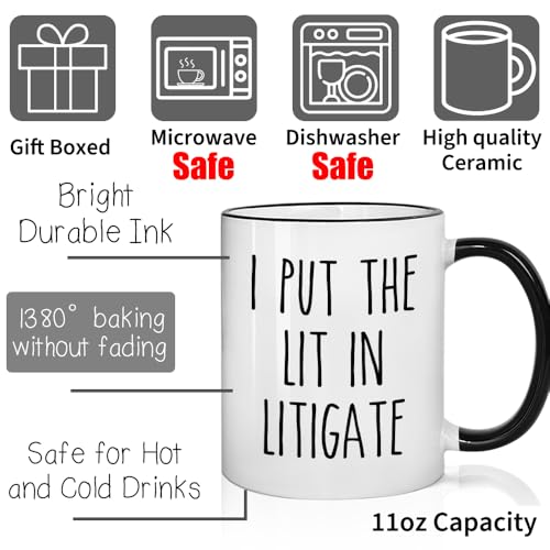 Funny Lawyer Gifts for Men Women Future | Ceramic Coffee Mug | 11 OZ
