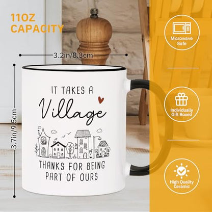 Teacher Appreciation Gifts Thank You for Women | Ceramic Coffee Mug | 11 OZ