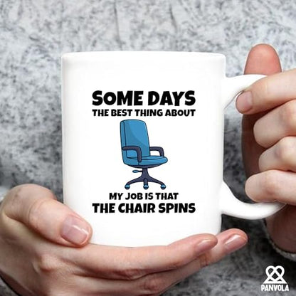 Office Humor Quote Gifts The Best Thing About | Ceramic Coffee Mug | 11 OZ