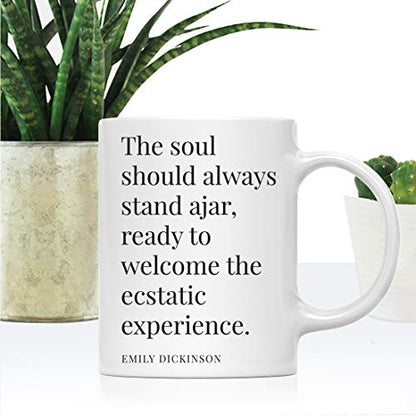 Motivational Inspirational Gift The Soul | Ceramic Coffee Mug | 11 OZ