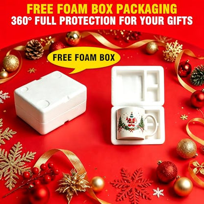 Custom With a Free Foam Packaging Box | Customised Coffee Mug | 11 OZ