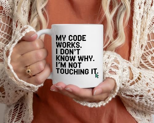 Computer Science Gifts Funny for Work Desk | Ceramic Coffee Mug | 11 OZ