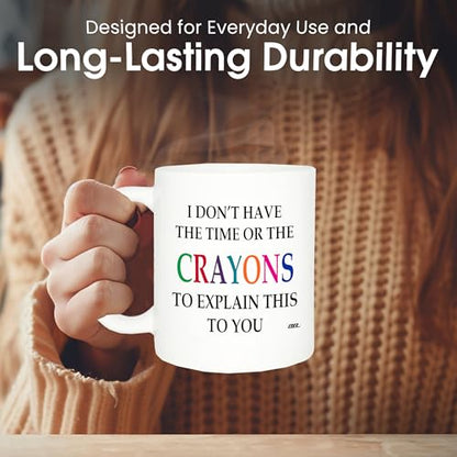 Rogue River Tactical Funny Sarcastic I Don t | Ceramic Coffee Mug | 11 OZ