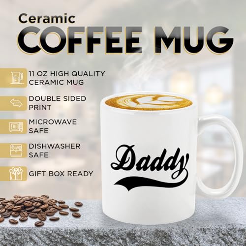 Veracco Daddy Funny Father s Day Birthday | Ceramic Coffee Mug | 11 OZ