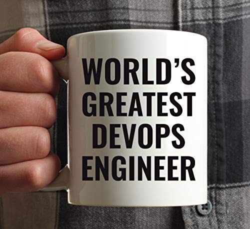Gift for Men or Women World s Greatest Devops | Ceramic Coffee Mug | 11 OZ