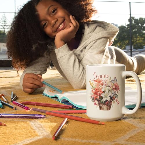 Fantastic Personalized Name Lily Customized | Customised Coffee Mug | 11 OZ