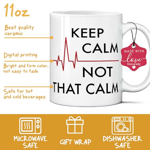 Keep Calm Not That Nurse Gifts Funny Gift for | Ceramic Coffee Mug | 11 OZ
