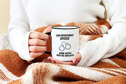 Law Enforcement Gifts for Men and Women Police | Ceramic Coffee Mug | 11 OZ
