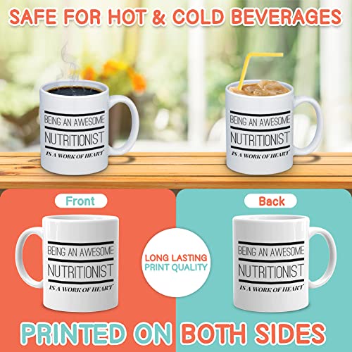 Being an Awesome Nutritionist Dietitian | Ceramic Coffee Mug | 11 OZ