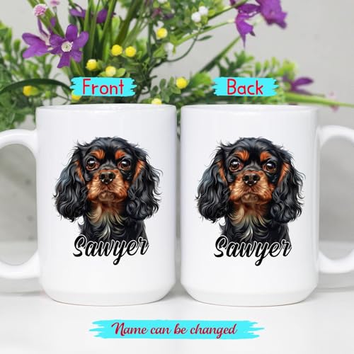 Cavalier King Charles Spaniel Personalized | Customised Coffee Mug | 11 OZ