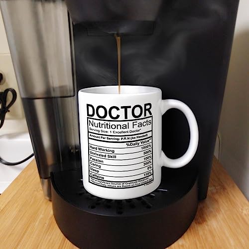 ThisWear Doctor Gifts for Women Nutritional | Ceramic Coffee Mug | 11 OZ